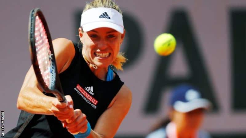 Kerber has gone out at the first-round stage in Paris in three of the last four years